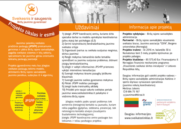 Sveikesnis ir saugesnis lankstinuko 2 lapas